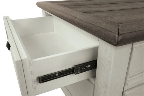 Signature Design by Ashley Bolanburg T637T2 Coffee Table And 2