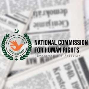 Press Release National Commission For Human Rights Pakistan Nchr