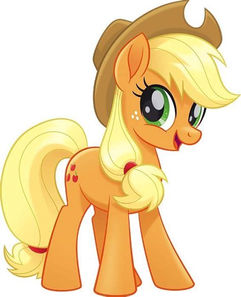 Mlp Fim New Applejack Happy Vector By Luckreza8 On Deviantart Artofit