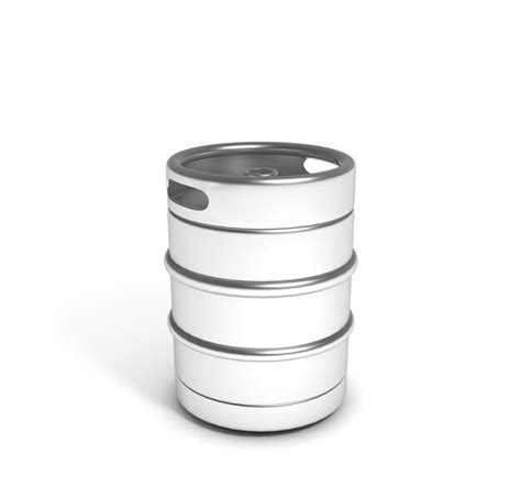 Premium Photo Beer Keg Isolated