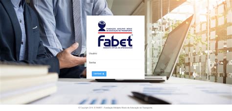 Manual EaD - Fabet | Fundação Adolpho Bósio de Educação no Transporte