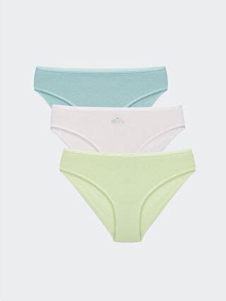 LCW DREAM Gaćice bikini sa uzorkom pakovanje od komada S Z KXR LC Waikiki