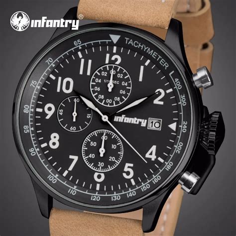 Infantry Mens Watches Top Brand Luxury Military Watch Men Daytona