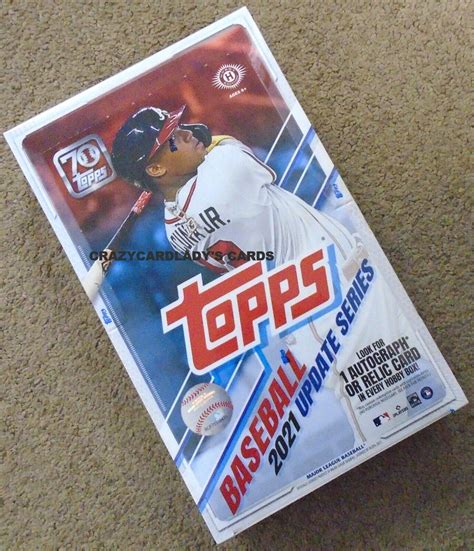 2021 Topps Update Series Baseball Hobby Box 1 Autograph Or Relic Per