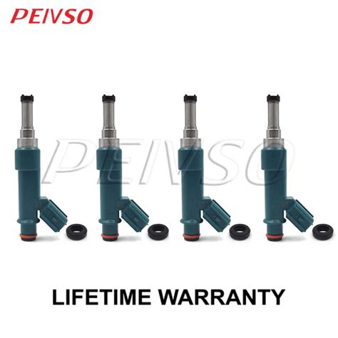 4x 23250 37020 23209 39195 Fuel Injector For TOYOTA NA Prius 1 8L 2ZR