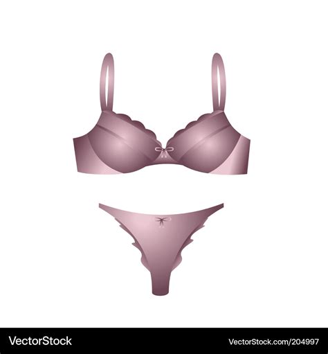 Women Sexy Lingerie Royalty Free Vector Image Vectorstock