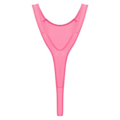 Iwemek Women Slingshot Bikini One Piece Mankini Swimwear Micro Underwear Leotard Swimsuit Sexy