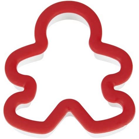 Wilton Christmas Cookie Cutter Grippy Gingerbread Boy 1 Ct Kroger