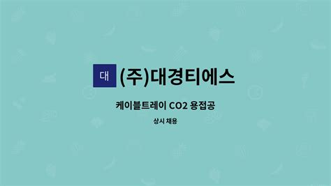 주 대경티에스 케이블트레이 CO2 용접공 더팀스