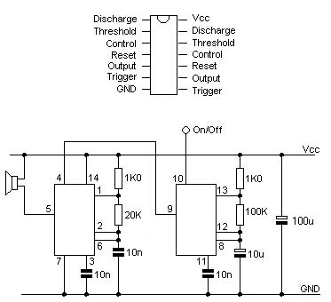 Ne Dual Timer Datasheet Pinout And Example Circuits Off