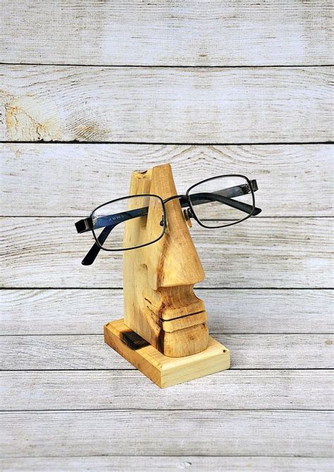 Decorative Handmade Stand For Eyeglasses Etsy Wooden Textures Decor Handmade