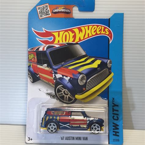 風火輪 HOT WHEELS 67 AUSTIN MINI VAN 蝦皮購物