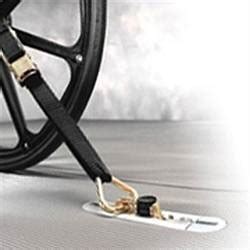 Wheelchair Securements: Tie Downs & Docking Systems | AMS Vans