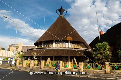 Photos and pictures of: Mokorotlo (Basotho Hat) building, Maseru ...