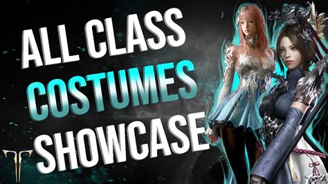 All Costumes Skins For All Classes To Date Lost Ark Youtube