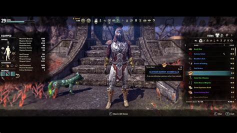 Eso Clothier Survey Stonefalls Youtube