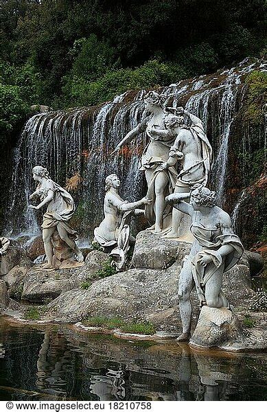 Diana And Actaeon Fountain In The Castle Park Diana And Actaeon