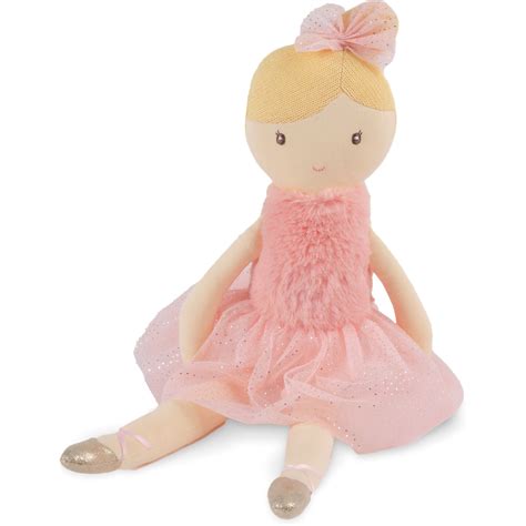 Bearington Collection Lil Ballerina Blonde Ballerina In Doll Plush Dolls For Girls