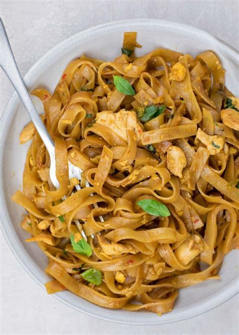 Homemade Drunken Noodles {aka Pad Kee Mao} Life Made Simple