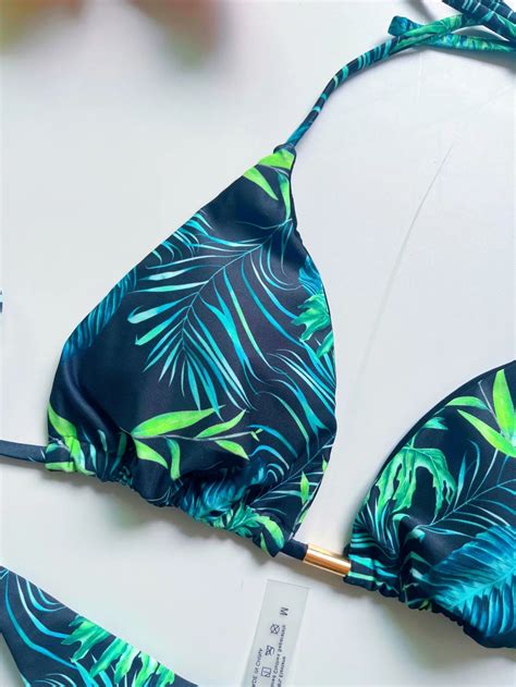 Neue Sexy Print Bandage Bikini Set für Frauen Sommer Sonne Strand Mode Spargut