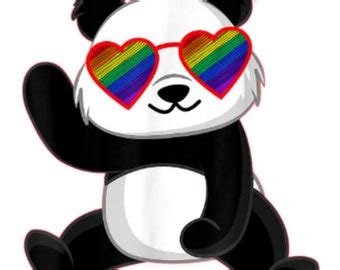 Gay Panda Sticker Etsy