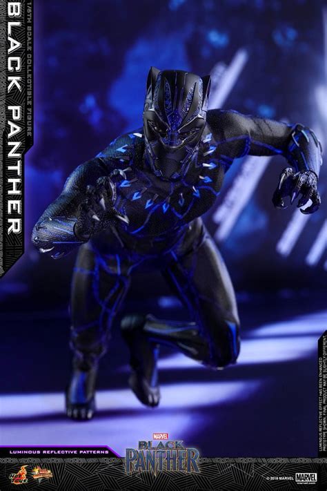Hot Toys New Black Panther Action Figure Has Unique Glowing Details