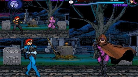 Mugen Black Widow Marvel Vs Catwoman Dc Comics Request Youtube