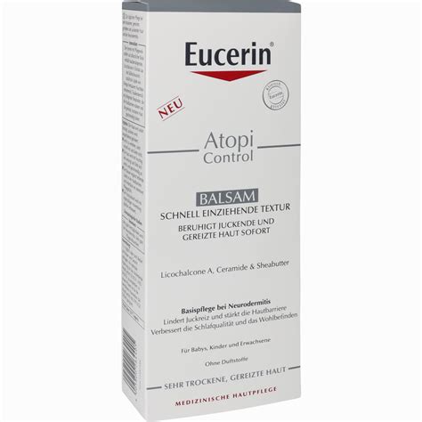 Eucerin Atopicontrol Balsam Informationen Und Inhaltsstoffe