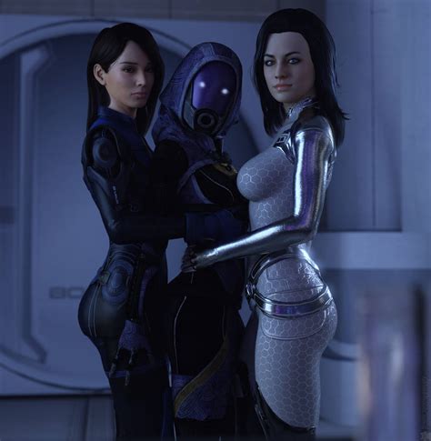 Ashley Talizorah And Miranda Mass Effect By Alienally On Deviantart