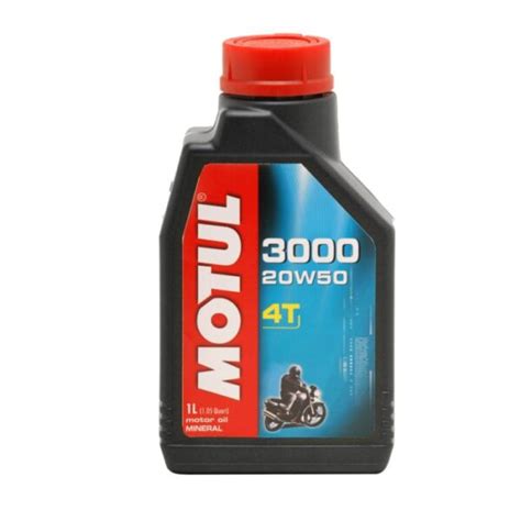 MOTUL OLEJ 3000 1L 4T 20W50 MINERALNY SILNIKOWY MU102772 MonsterBike