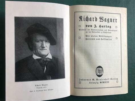 Antiquarisches Buch Von Richard Wagner Leben Und Werke Kaufen