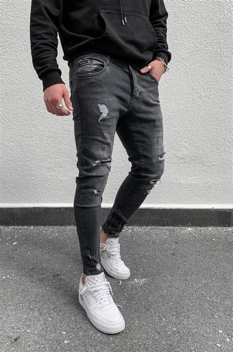 Джинсы черные "BlackJeans 03" – купить за 4 990 ₽ | Bigmenov.com ...