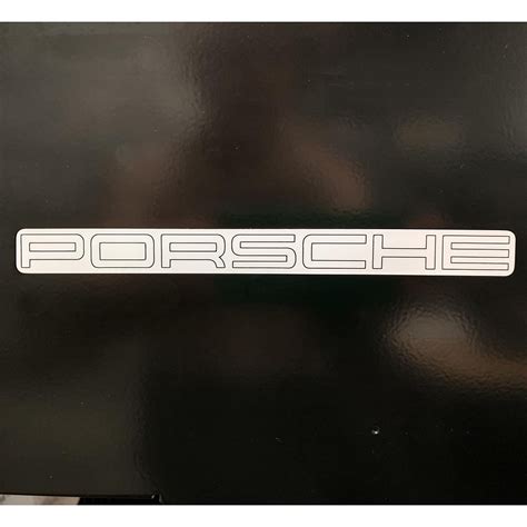 Porsche Logo Sticker – Buy Stickers Here