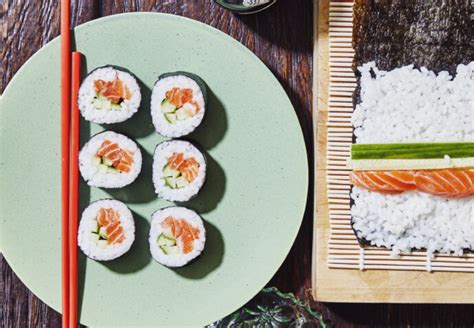 Super Simpele Sushi Met Zalm En Komkommer Sofie Dumont