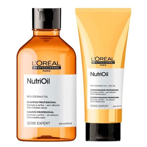 Shampoo E Condicionador Loreal - LOréal Professionnel NutriOil Kit - Shampoo + Condicionador - L'Oréal ...