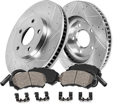 Amazon Callahan BRAKE PARTS Front Drilled Slotted Brake Disc