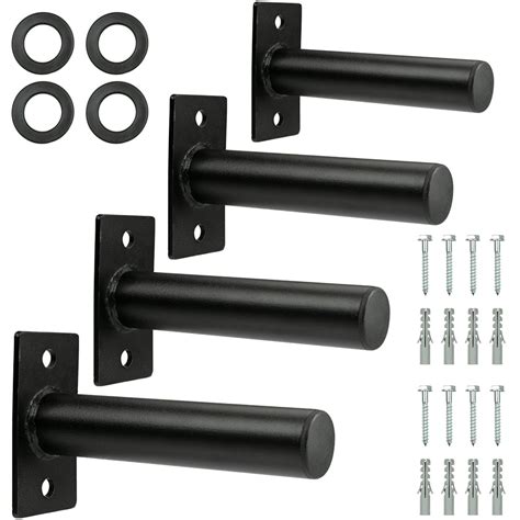 4pcs Weight Plate Holder Wall Mounted Weight Plate Rack Storage For 2