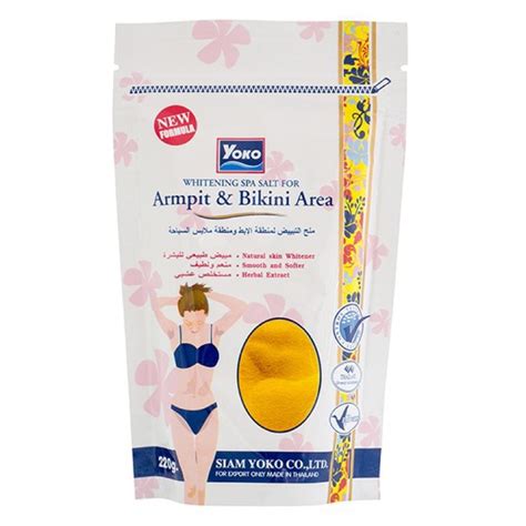 YOKO Whitening Spa Salt For Armpit Bikini Area 220g Shopee Malaysia