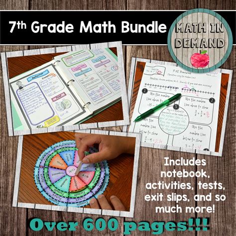 7th Grade Math Bundle