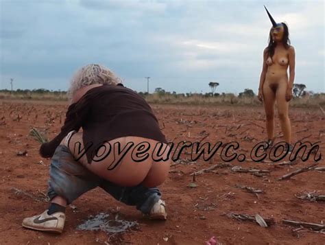 Nude Performance Art VoyeurWC