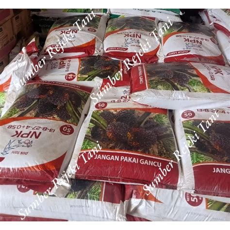 Jual Pupuk Npk Pak Tani 13-8-27-4+0,5B 50 Kg | Shopee Indonesia