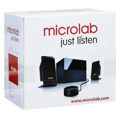 M 200 | Wired | 2.1 system | Products | Microlab. Just listen