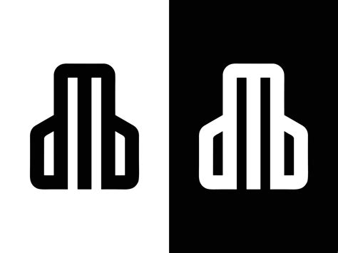 DMB letter logo design 35870273 Vector Art at Vecteezy