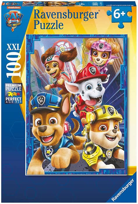 Puzzle Paw Patrol 100 XXL 100 peças Puzzle Mania pt