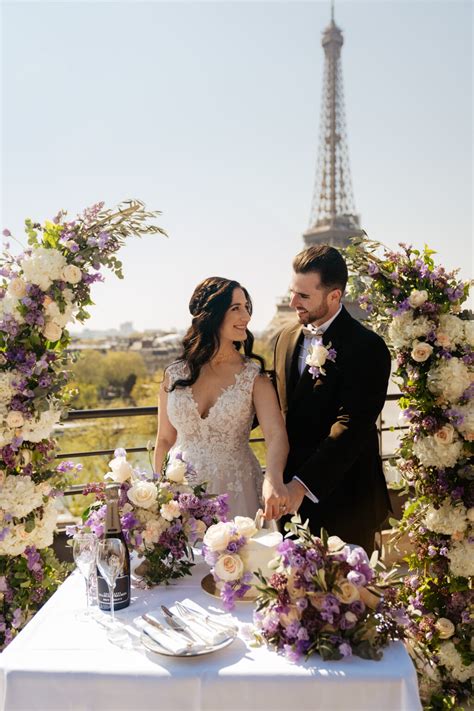 A Dreamy Eiffel Tower Terrace Wedding at Shangri-La Hotel, Paris