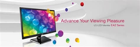 E2242T Monitor E42 Serie | LG ELECTRONICS Belgique