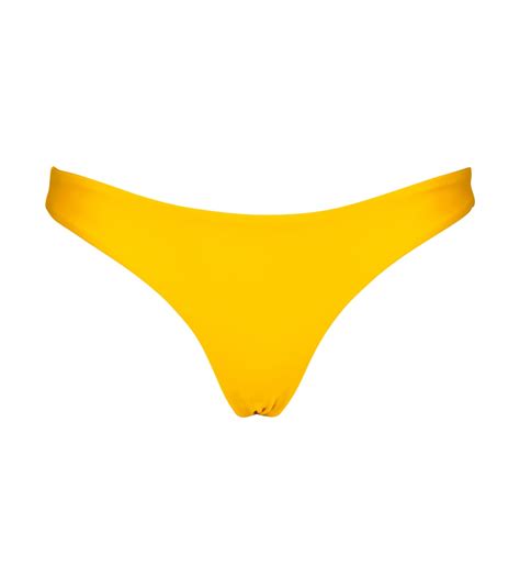 Culotte De Bikini Expose En Jaune Jade Swim Mytheresa