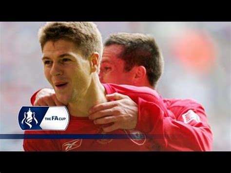 Steven Gerrard S Best Fa Cup Goals Top Five Youtube Steven