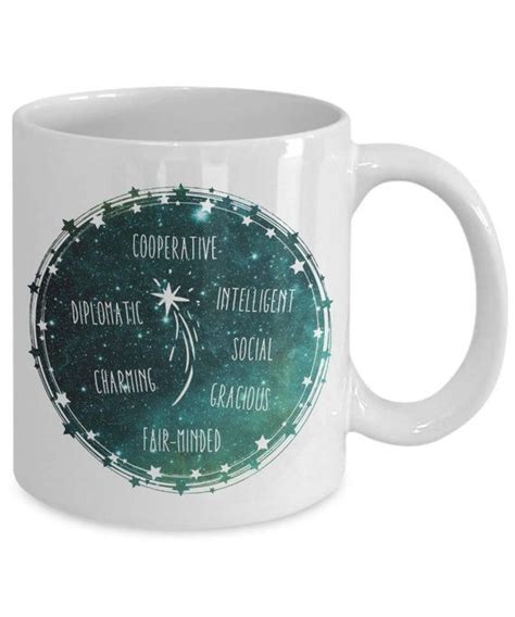 Libra Zodiac Sign Coffee Mug Great Gift Idea Astrology Oz Oz