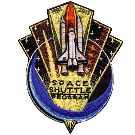 Shuttle 1981 2011 Back Patch Space Patches